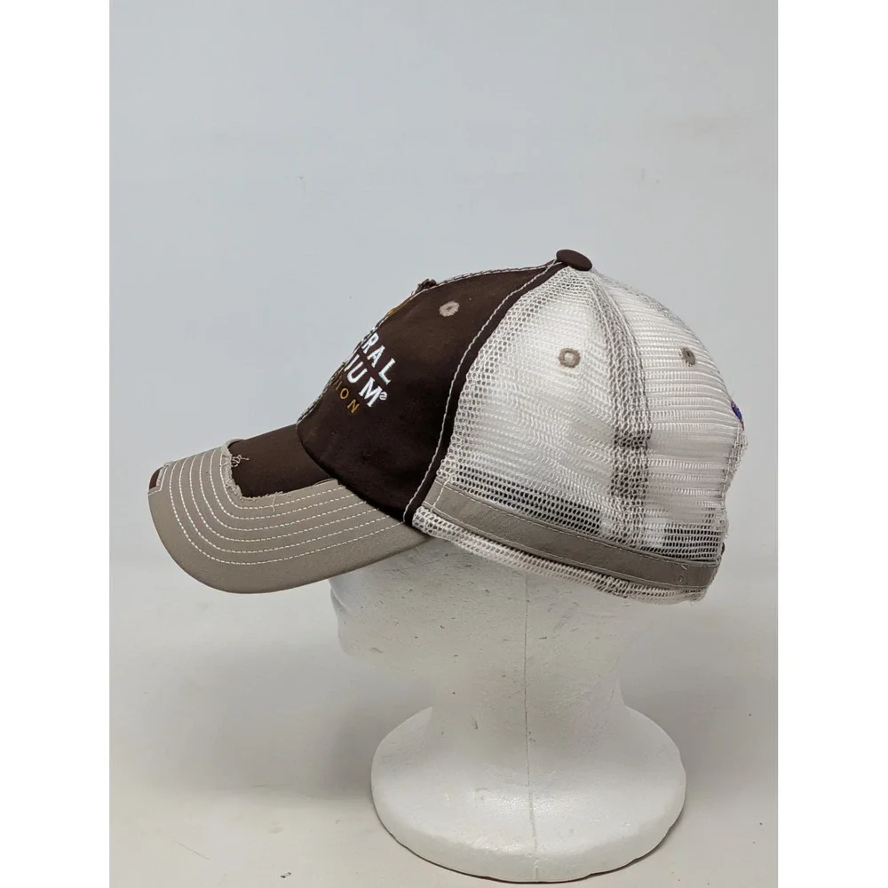 Federal Premium Ammunition Trucker Hat Brown Tan Mesh Back Embroidered Cap OSFM